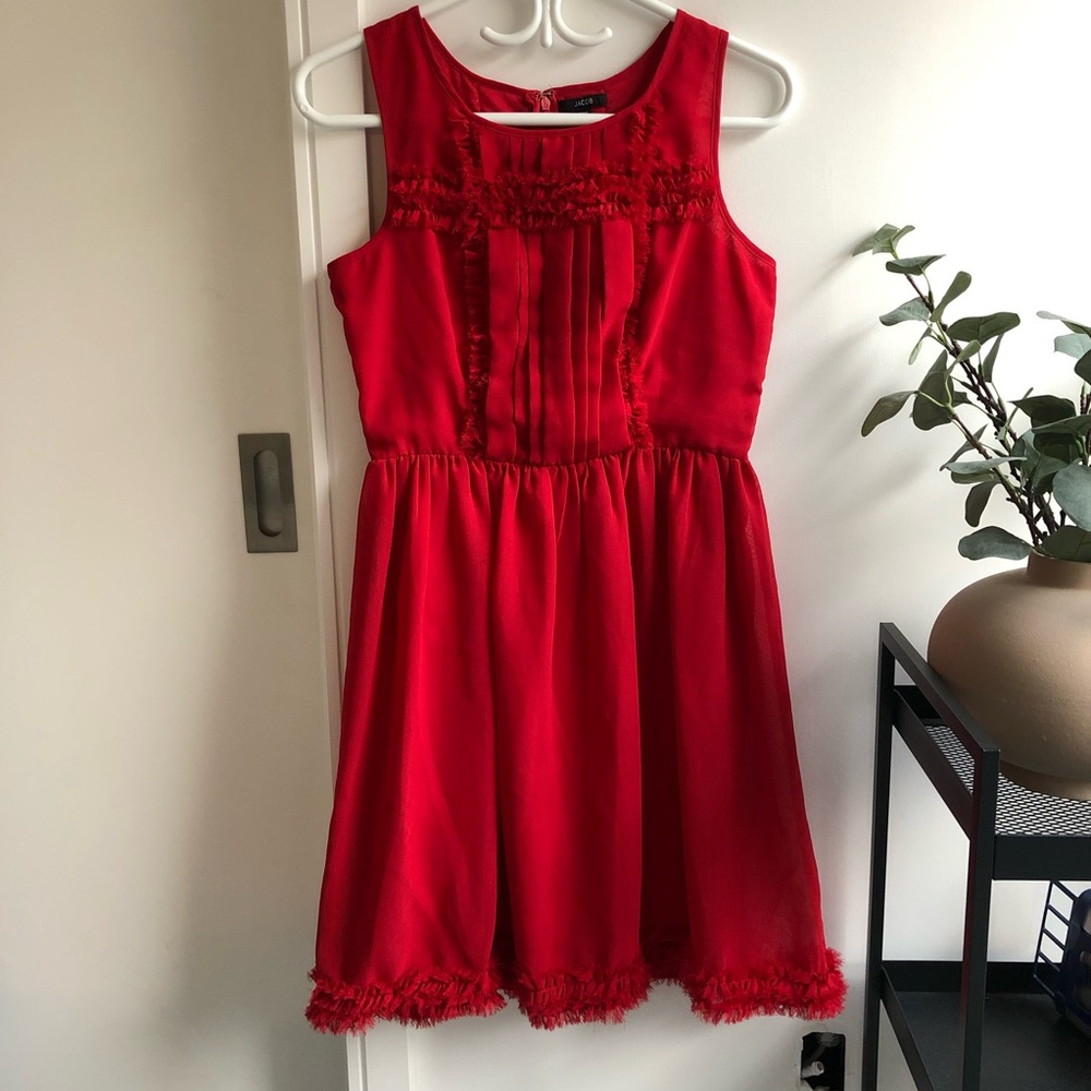 Jacob Rouge Dress